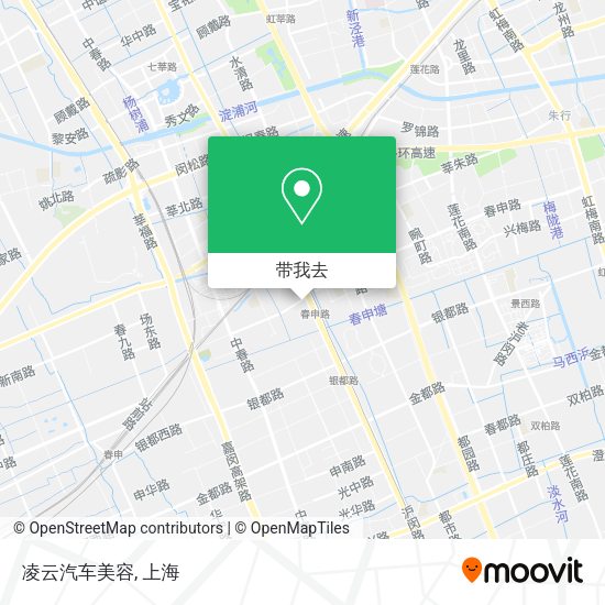 凌云汽车美容地图