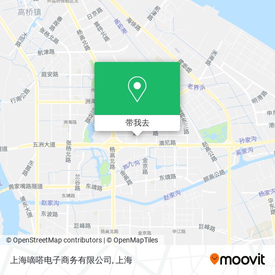 上海嘀嗒电子商务有限公司地图