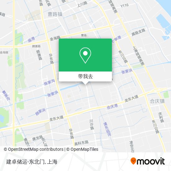 建卓储运-东北门地图
