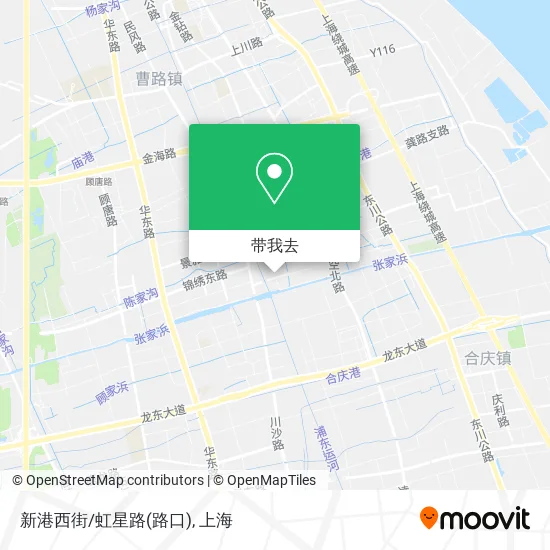 新港西街/虹星路(路口)地图
