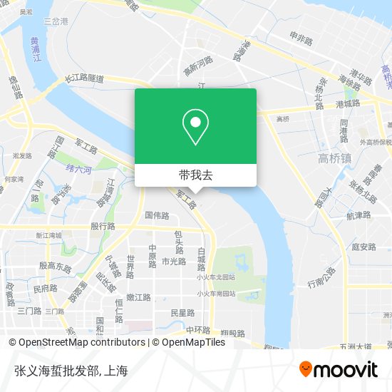 张义海蜇批发部地图