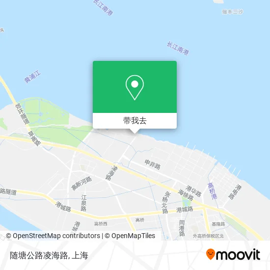 随塘公路凌海路地图