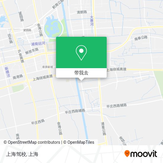 上海驾校地图