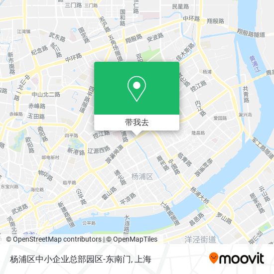 杨浦区中小企业总部园区-东南门地图