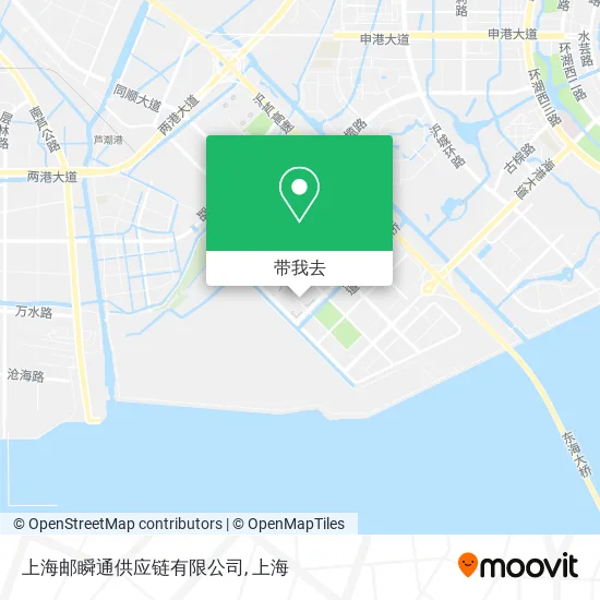 上海邮瞬通供应链有限公司地图