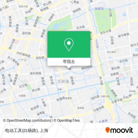 电动工具(白杨路)地图