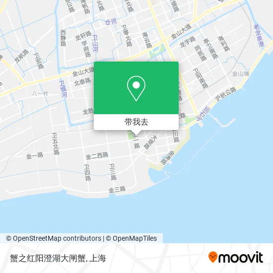蟹之红阳澄湖大闸蟹地图