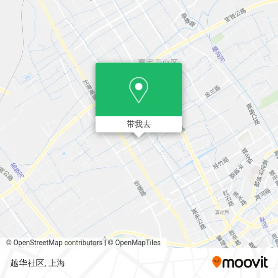 越华社区地图