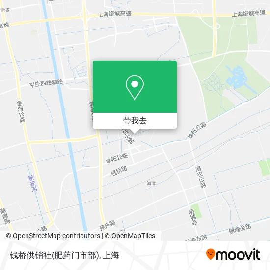 钱桥供销社(肥药门市部)地图