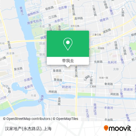 汉家地产(永杰路店)地图