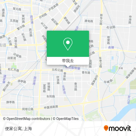 便家公寓地图