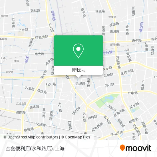 金鑫便利店(永和路店)地图