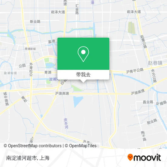南淀浦河超市地图