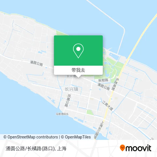 潘圆公路/长橘路(路口)地图