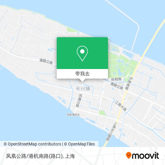 凤凰公路/港机南路(路口)地图