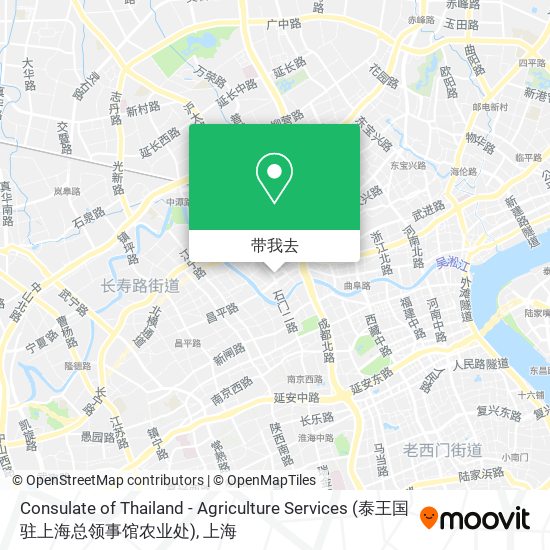 Consulate of Thailand - Agriculture Services (泰王国驻上海总领事馆农业处)地图