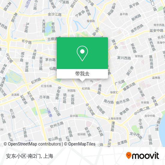 安东小区-南2门地图
