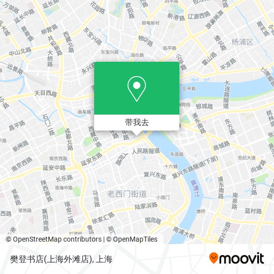 樊登书店(上海外滩店)地图