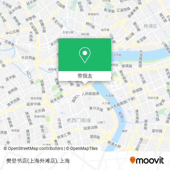樊登书店(上海外滩店)地图