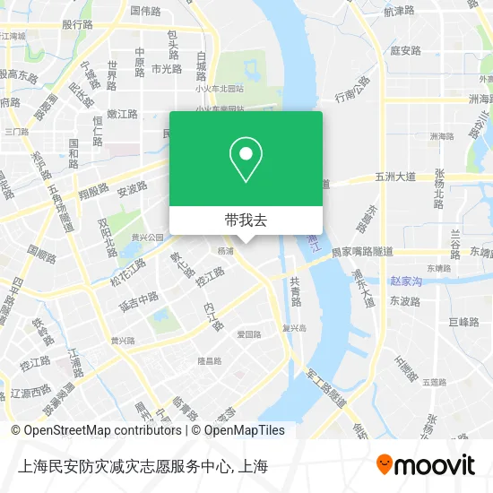 上海民安防灾减灾志愿服务中心地图
