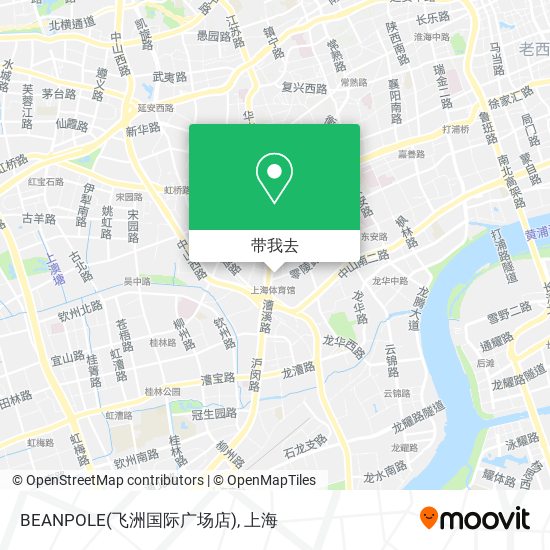 BEANPOLE(飞洲国际广场店)地图