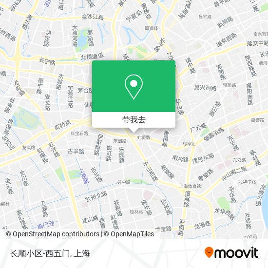 长顺小区-西五门地图