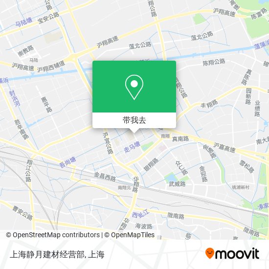 上海静月建材经营部地图