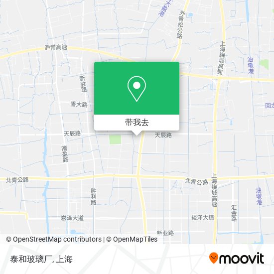 泰和玻璃厂地图