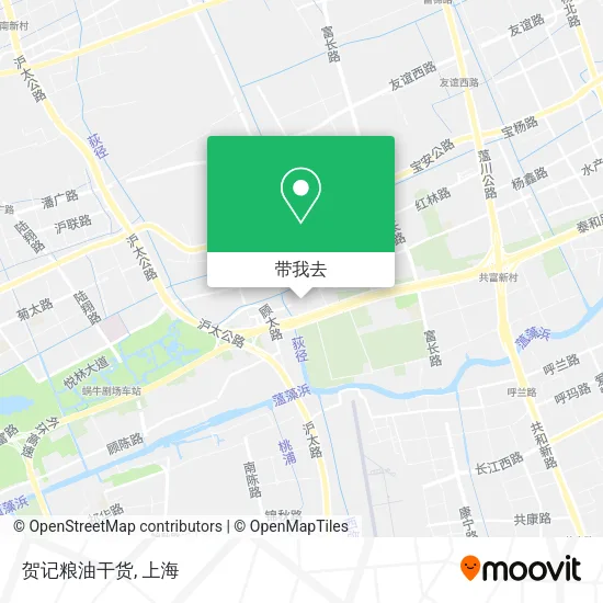 贺记粮油干货地图