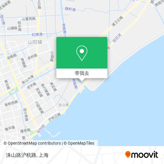 洙山路沪杭路地图