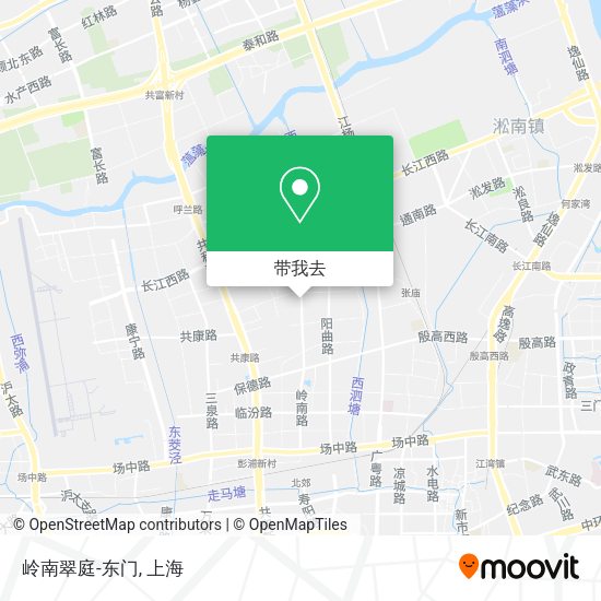 岭南翠庭-东门地图