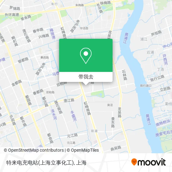 特来电充电站(上海立事化工)地图