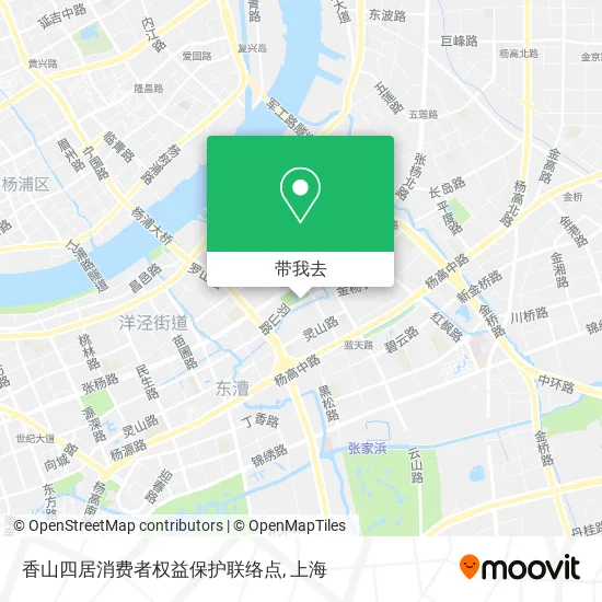 香山四居消费者权益保护联络点地图