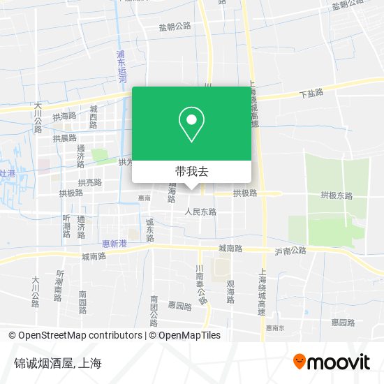 锦诚烟酒屋地图
