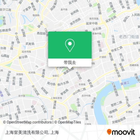 上海室美清洗有限公司地图