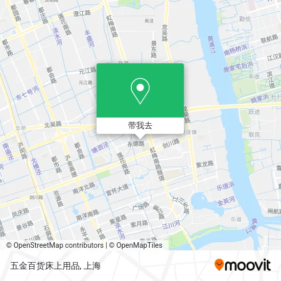 五金百货床上用品地图
