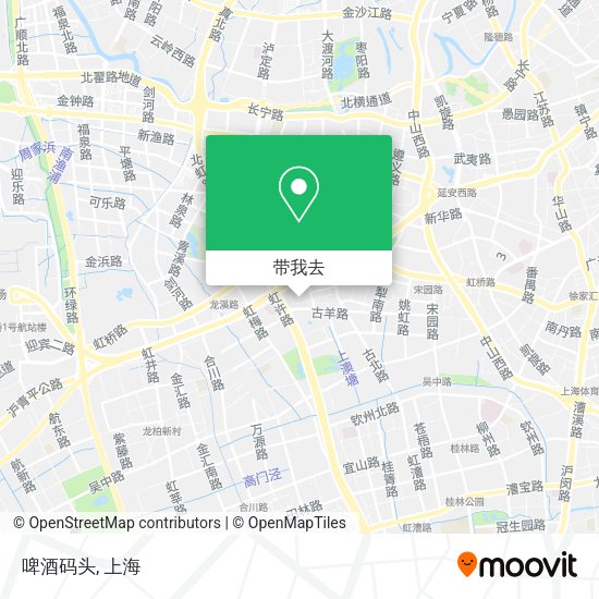 啤酒码头地图