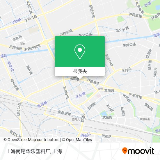 上海南翔华乐塑料厂地图