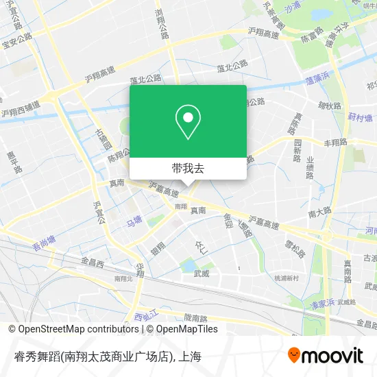 睿秀舞蹈(南翔太茂商业广场店)地图