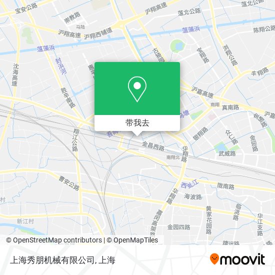 上海秀朋机械有限公司地图