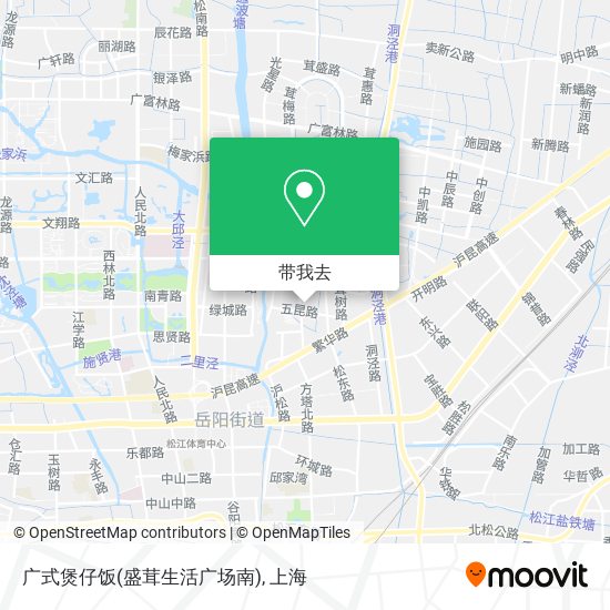 广式煲仔饭(盛茸生活广场南)地图