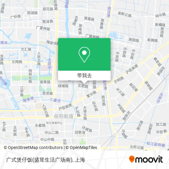 广式煲仔饭(盛茸生活广场南)地图