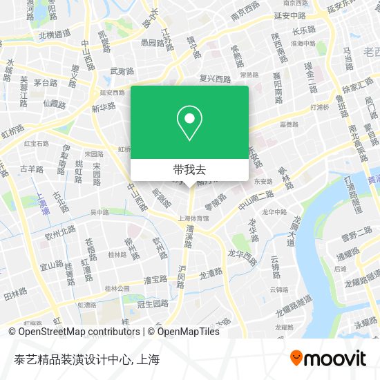 泰艺精品装潢设计中心地图