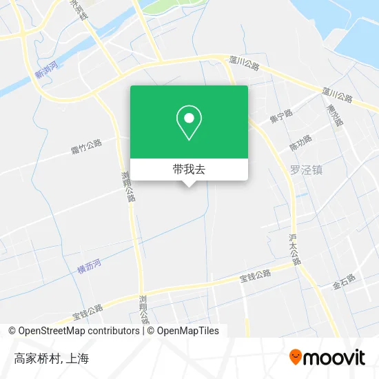 高家桥村地图