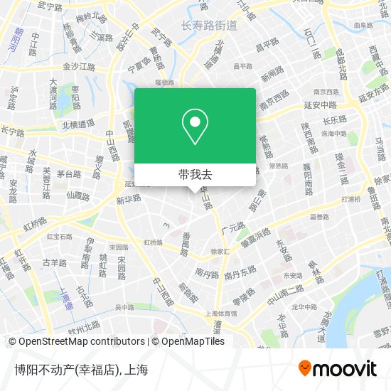 博阳不动产(幸福店)地图