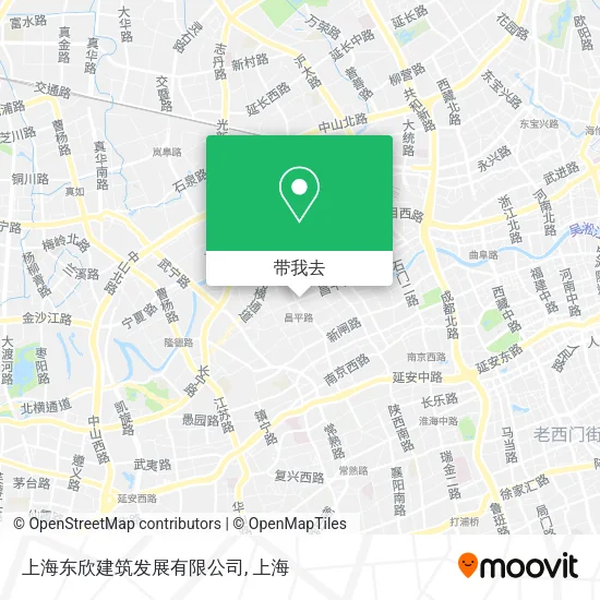 上海东欣建筑发展有限公司地图