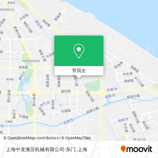 上海中龙液压机械有限公司-东门地图