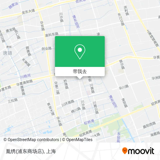 胤绣(浦东商场店)地图