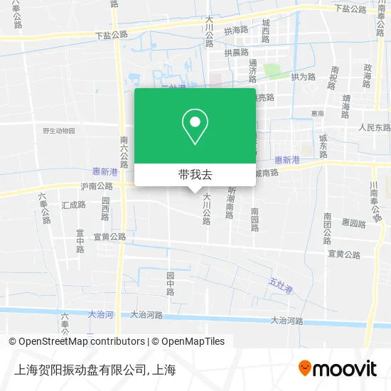上海贺阳振动盘有限公司地图