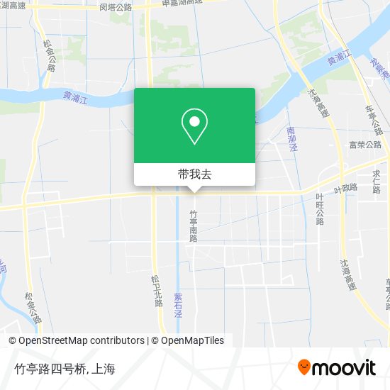 竹亭路四号桥地图